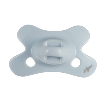 Difrax Smoczek uspokajający niemowląt 0-6 mies., Anatomiczny, Ice