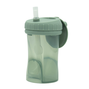 Difrax Kubek ze słomką, 250 ml, Sage