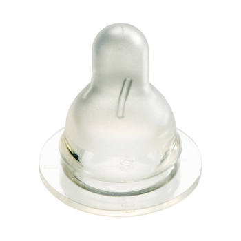 Difrax Smoczek na wąską butelkę, wolny przepływ, 2 szt.