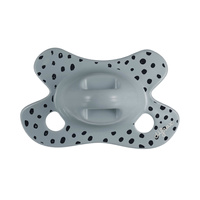 Difrax Smoczek uspokajający dla wcześniaków i niemowląt do 2 mies., Okrągły, Stone dots