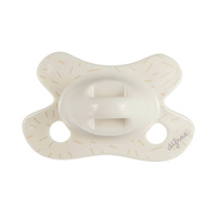 Difrax Smoczek uspokajający dla wcześniaków i niemowląt do 2 mies., Okrągły, Popcorn sprinkles